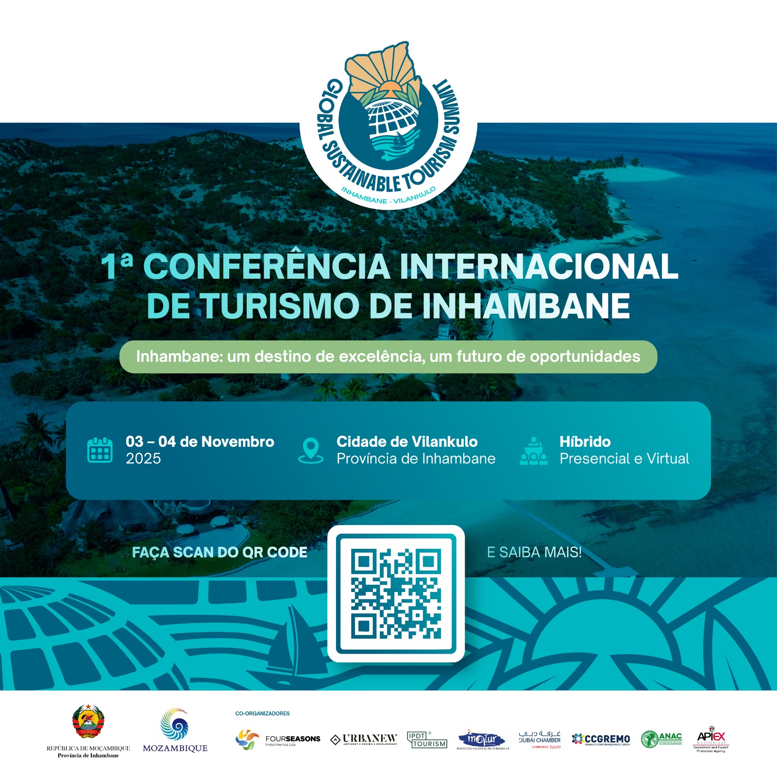 Inhambane recebe o Global Sustainable Tourism Summit - Conferência Internacional de Turismo 2025